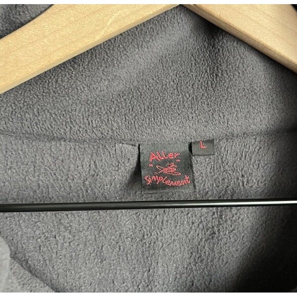 Aller Simplement Women’s L Fleece Lined Full Zip Jacket Nepal - Gray - Picture 4 of 9